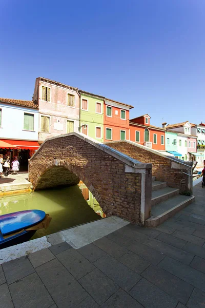 Burano island, Venice, Italy — Stock Photo, Image