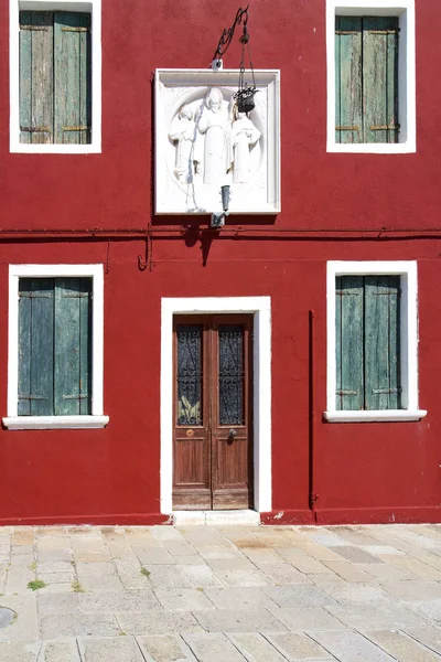 Burano Island, Veneza, Itália — Fotografia de Stock