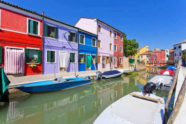 Burano Island, Veneza, Itália — Fotografia de Stock