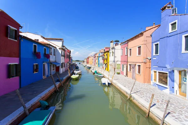 Burano Island, Veneza, Itália — Fotografia de Stock