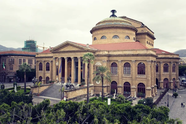 Teatro Massimo, Palermo — стокове фото