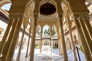 Alhambra of Granada, Andalusia, Spain clipart