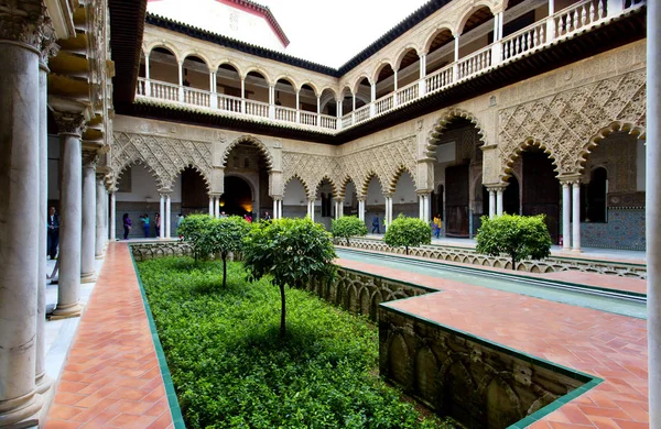 Real Alcazar in Seville, Andalusia — Stock Photo, Image