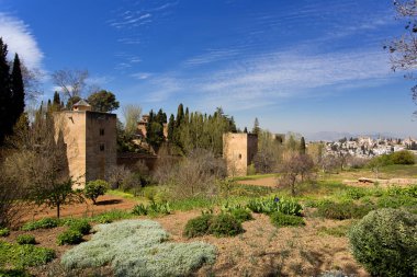 Alhambra, granada, Endülüs, İspanya