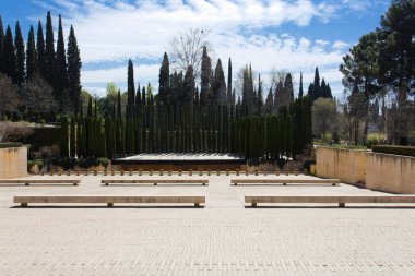 Alhambra, granada, Endülüs, İspanya