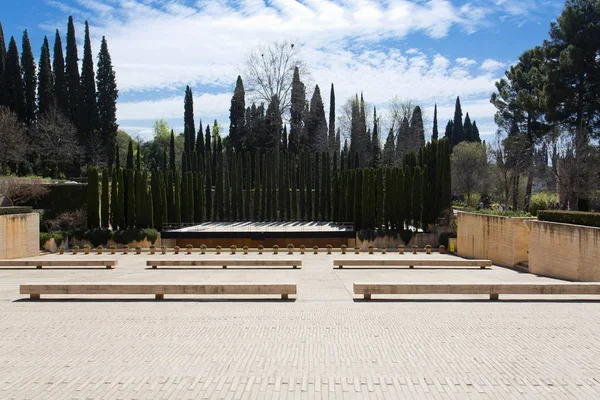 Alhambra, granada, Andalusie, Španělsko — Stock fotografie
