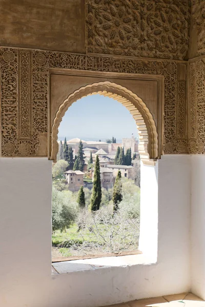 Alhambra i granada, Andalusien, Spanien — Stockfoto