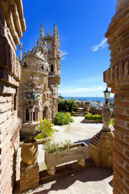 Colomares kale Christopher Colomb Benalmadena, anısına
