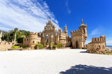 Colomares kale Christopher Colomb Benalmadena, anısına