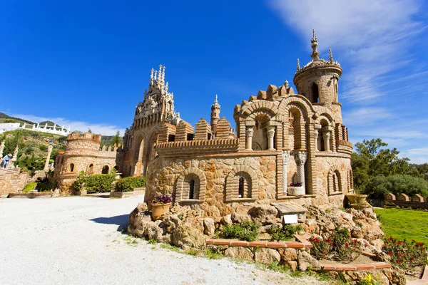 Colomares castle in memory of Christopher Colomb at Benalmadena — Stock Photo, Image