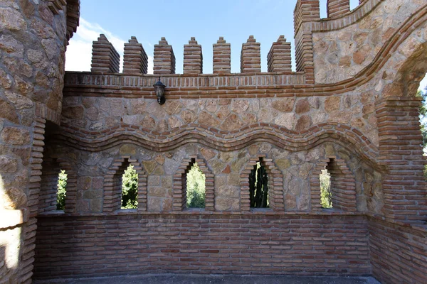 Castello Colomares in memoria di Cristoforo Colomba a Benalmadena — Foto Stock