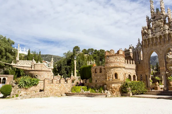 Colomares castle in memory of Christopher Colomb at Benalmadena — Stock Photo, Image