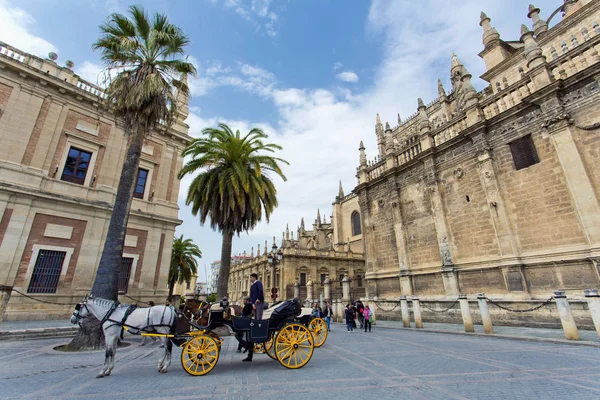 The Cathedral of Saint Mary of the See in Seville — Stock Photo, Image