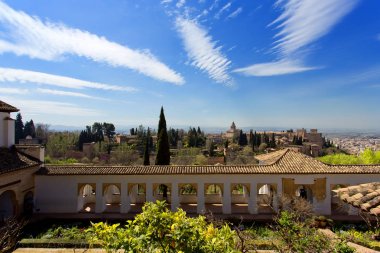 Alhambra, granada, Endülüs, İspanya