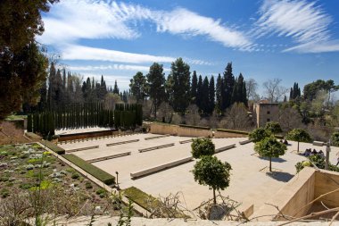 Alhambra, granada, Endülüs, İspanya