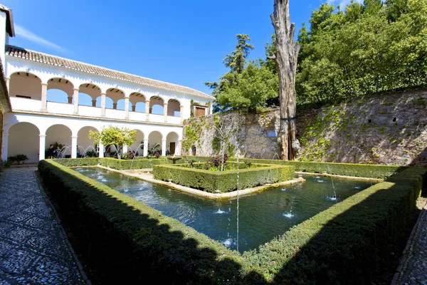 Alhambra von Granada, Andalusien, Spanien — Stockfoto