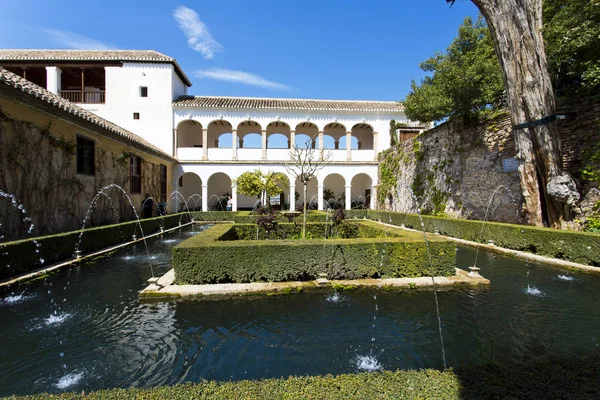 Alhambra, Granada, Andalúzia, Spanyolország — Stock Fotó
