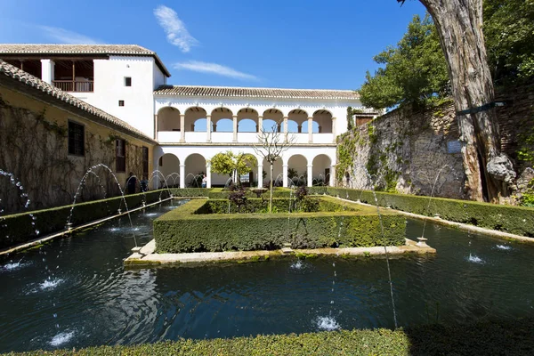 Alhambra of Granada, Andalusia, Spain — Stock Photo, Image