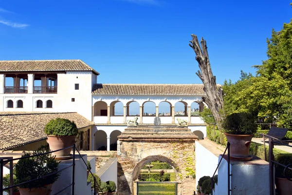 Alhambra, Granada, Andalúzia, Spanyolország — Stock Fotó