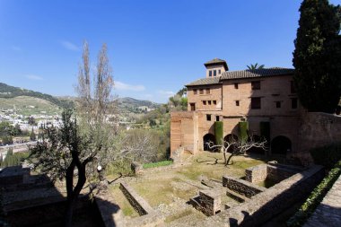 Alhambra, granada, Endülüs, İspanya