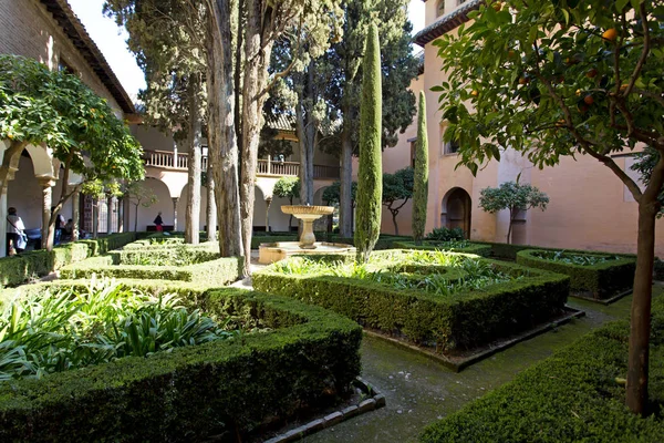 Alhambra, Granada, Andalúzia, Spanyolország — Stock Fotó