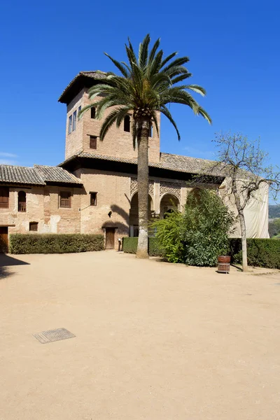 Partal Palace, Palacio de Partal, in Alhambra, Granada, Andalusi — 图库照片