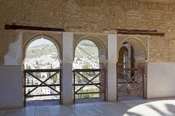 Partal Palace, Palacio de Partal, in Alhambra, Granada, Andalusi — Zdjęcie stockowe
