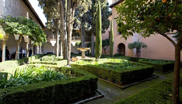 Alhambra, Granada, Andalúzia, Spanyolország — Stock Fotó