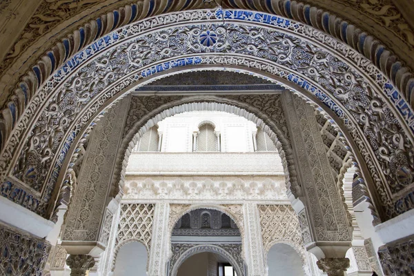 Real Alcázar en Sevilla, Andalucía — Foto de Stock