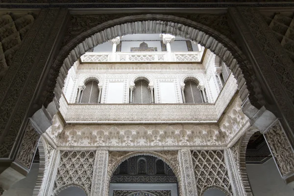 Real Alcázar en Sevilla, Andalucía — Foto de Stock