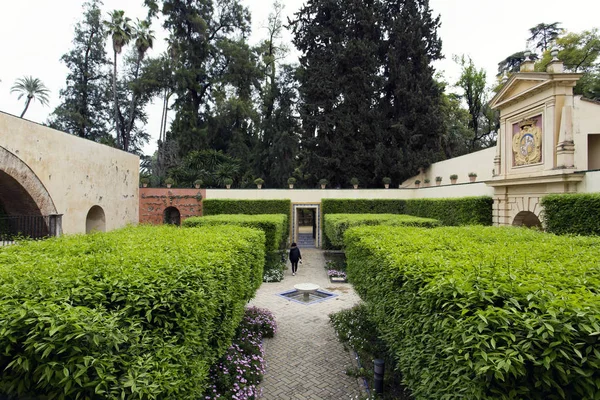 Real Alcazar v Seville, Andalusie — Stock fotografie