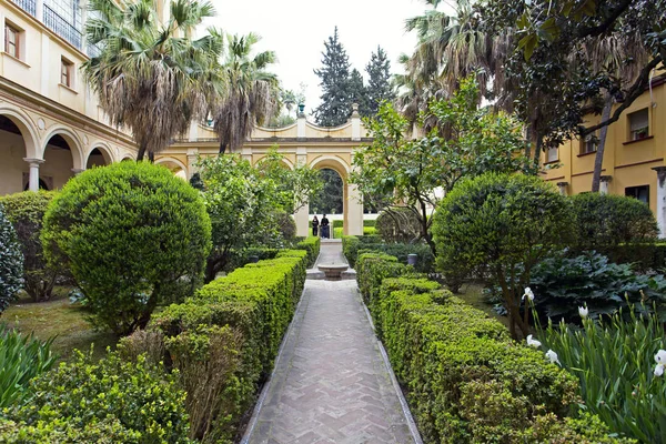 Real Alcazar in Sevilla, Andalusië — Stockfoto