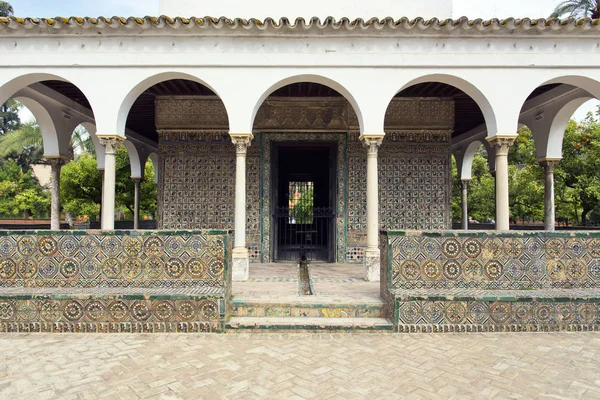 Alcazar real em Sevilha, Andaluzia — Fotografia de Stock