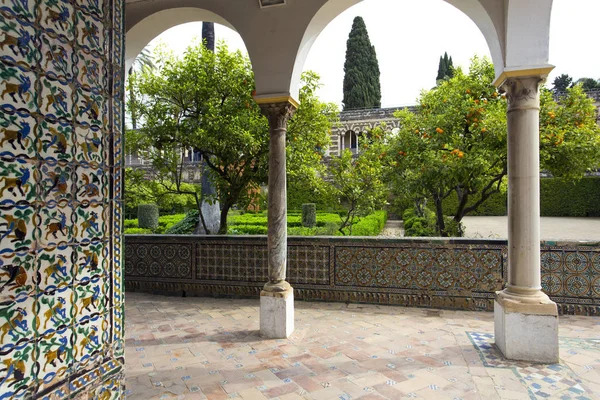 Real Alcazar, Sevilla, Andalúzia — Stock Fotó