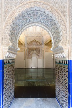 Granada Mağribi medrese güzel iç