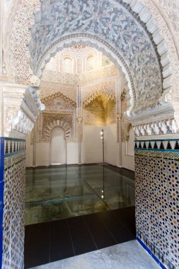 Granada Mağribi medrese güzel iç