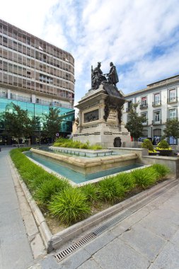  Ferdinand ve Isabella Plaza Isabel la Catol anıt