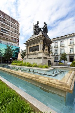  Ferdinand ve Isabella Plaza Isabel la Catol anıt