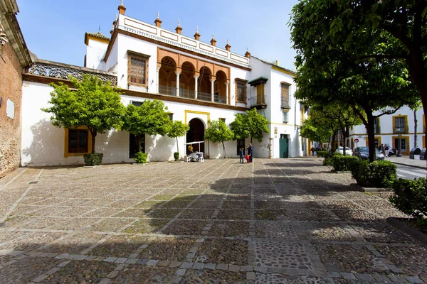 Krásný výhled na Plaza de Pilatos v Seville — Stock fotografie
