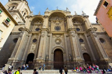 Granada, Andalusia içinde ünlü Katedrali