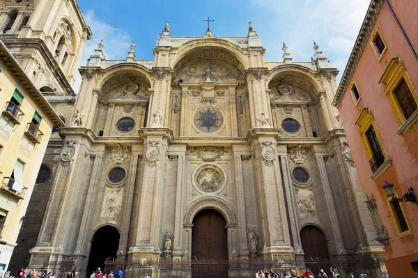 La famosa catedral de Granada, Andalucía —  Fotos de Stock