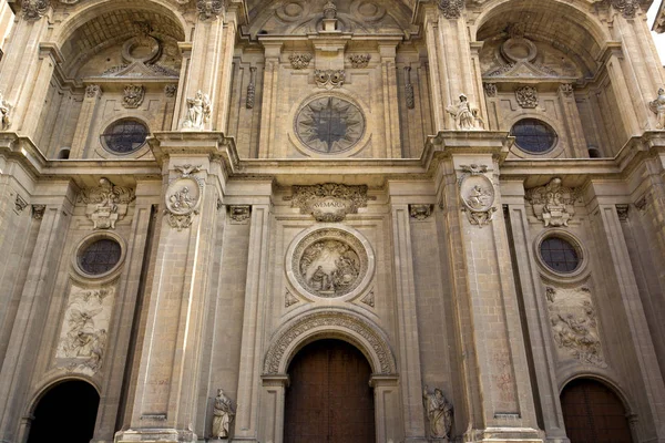 The famous cathedral in Granada, Andalusia — Stock Photo, Image