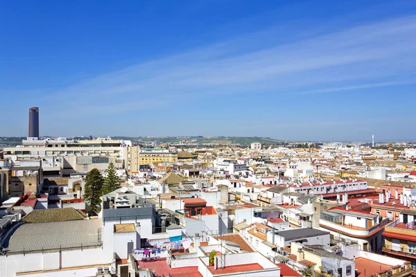 Desde lo alto del Espacio Metropol Parasol, Setas de Sevilla, en — Foto de Stock