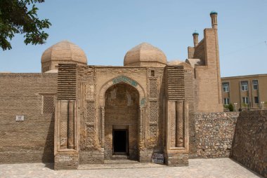 Buhara. Özbekistan. Orta Asya. Magok I Attari camii. Ayrıntı