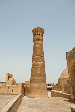 Buhara. Özbekistan. Orta Asya. Poi-Kalyan. Kalyan (Kalon) minaresi.