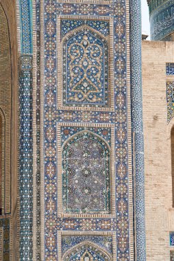 Buhara. Özbekistan. Orta Asya. Poi-Kalyan. Masdzhidi-Kalyan. Ayrıntı 