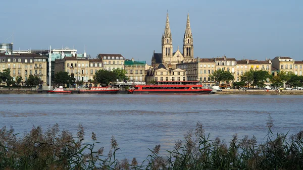 Bordeaux, gironde / france - 19. September: Blick über den Fluss — Stockfoto