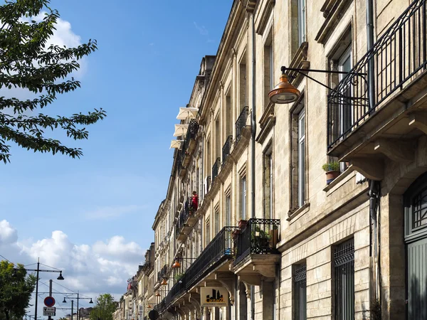 Bordeaux, Gironde/France-19. září: Typická architektura o — Stock fotografie