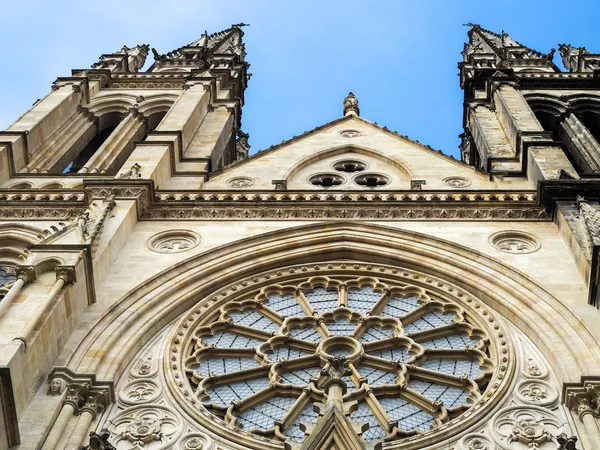 Bordeaux, Gironde/Frankrike-september 19: närbild av fasaden — Stockfoto