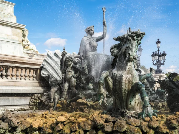 BORDEAUX, GIRONDE/FRANCE - SEPTEMBER 19 : Monument to the Girond — Stock Photo, Image